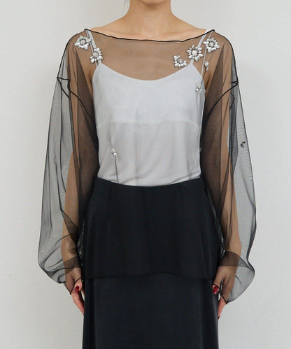 【25週年紀念款】珠飾針織套頭衫