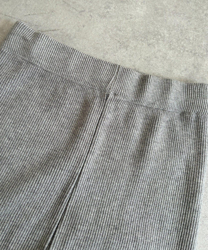 加絨針織打底褲