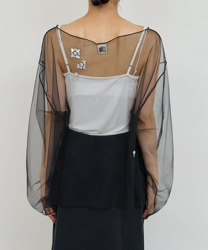 【25週年紀念款】珠飾針織套頭衫