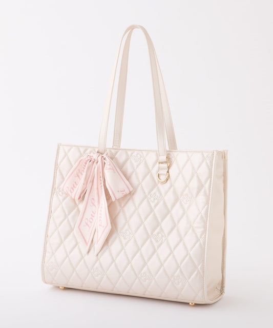 【LouLoumei】附帶絲巾可自立手提托特包