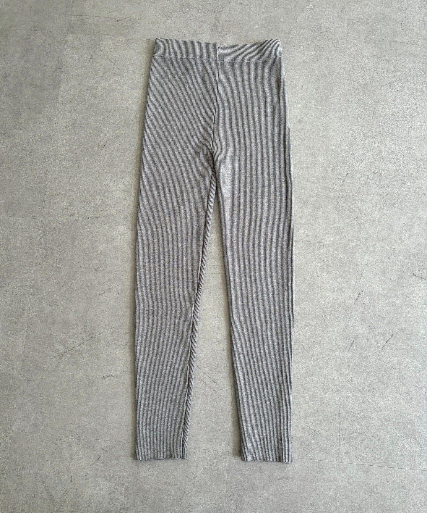 加絨針織打底褲