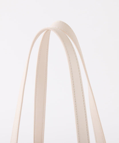 【LouLoumei】附帶絲巾可自立手提托特包