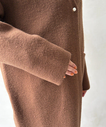 雙面針織長款開衫