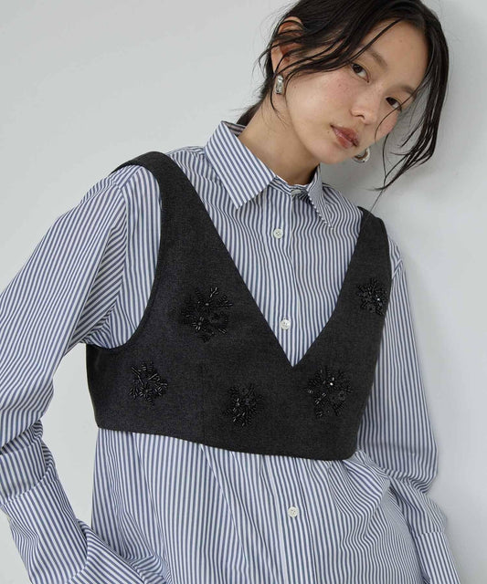 【25週年紀念款】水晶裝飾束身上衣