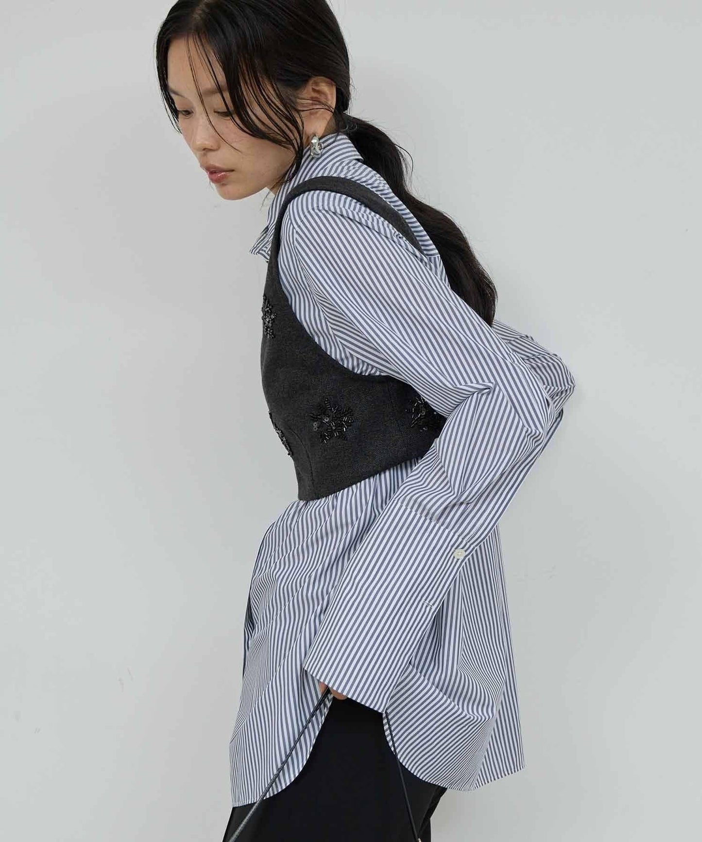 【25週年紀念款】水晶裝飾束身上衣