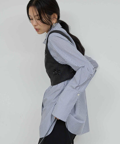 【25週年紀念款】水晶裝飾束身上衣