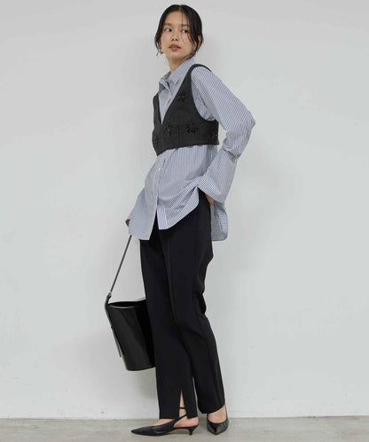 【25週年紀念款】水晶裝飾束身上衣