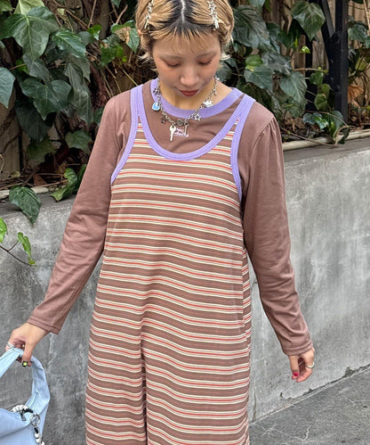 【Ciaopanic】帶內襯不對稱吊帶連衣裙