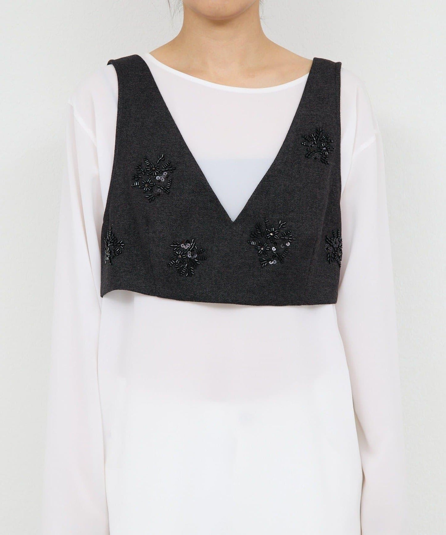 【25週年紀念款】水晶裝飾束身上衣