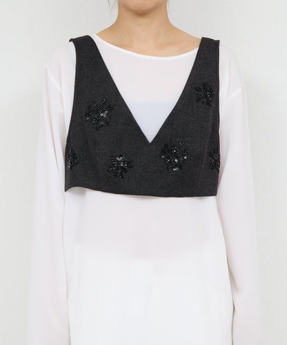 【25週年紀念款】水晶裝飾束身上衣