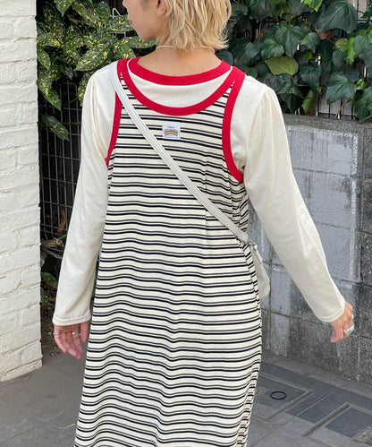 【Ciaopanic】帶內襯不對稱吊帶連衣裙