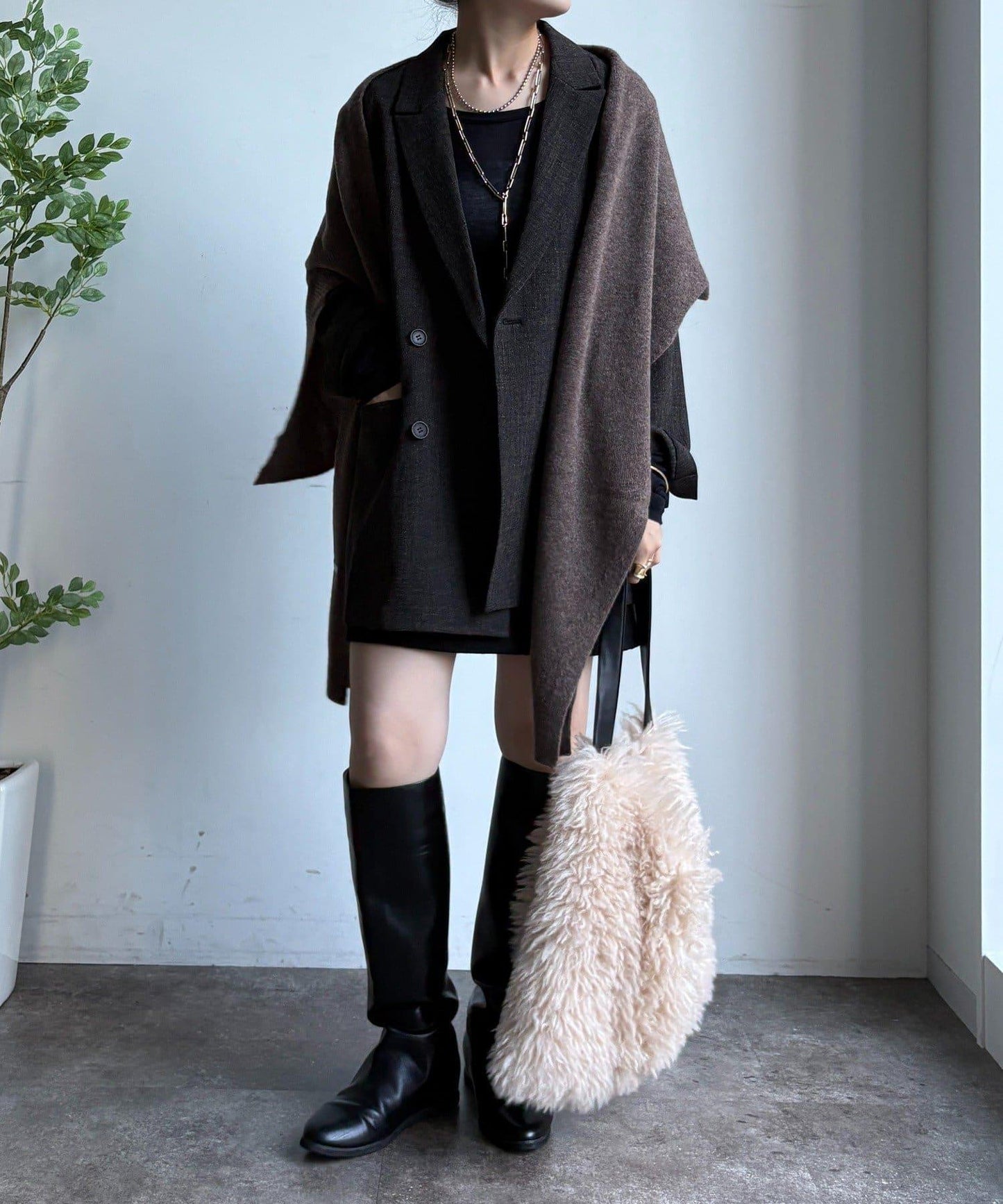 羊毛多功能圍巾