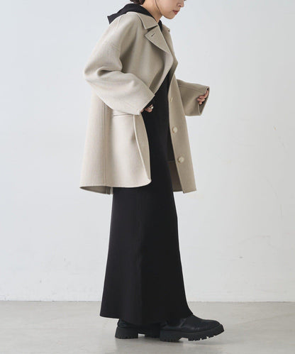 連帽拉鍊連衣裙