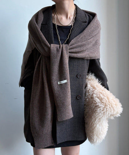 羊毛多功能圍巾