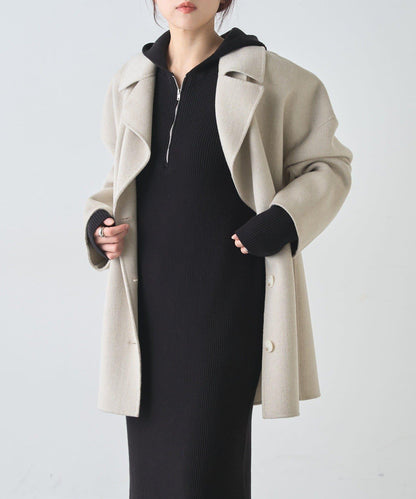 連帽拉鍊連衣裙