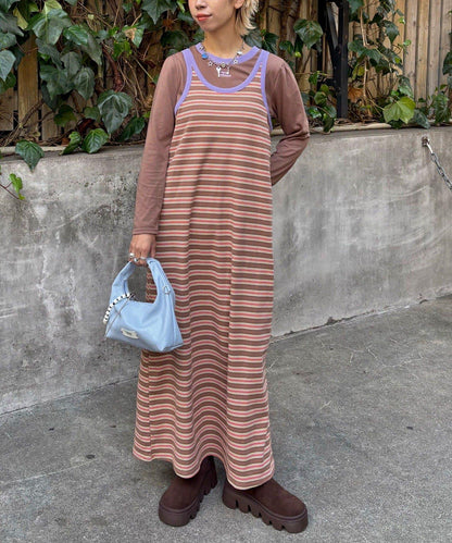 【Ciaopanic】帶內襯不對稱吊帶連衣裙