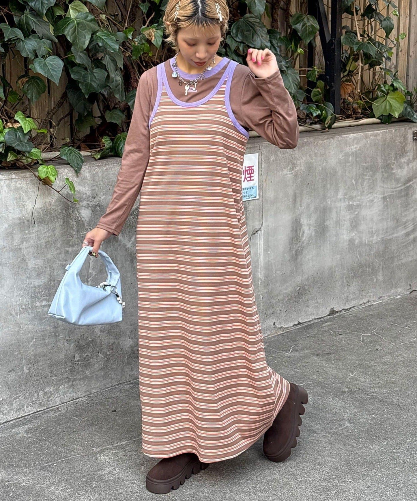 【Ciaopanic】帶內襯不對稱吊帶連衣裙