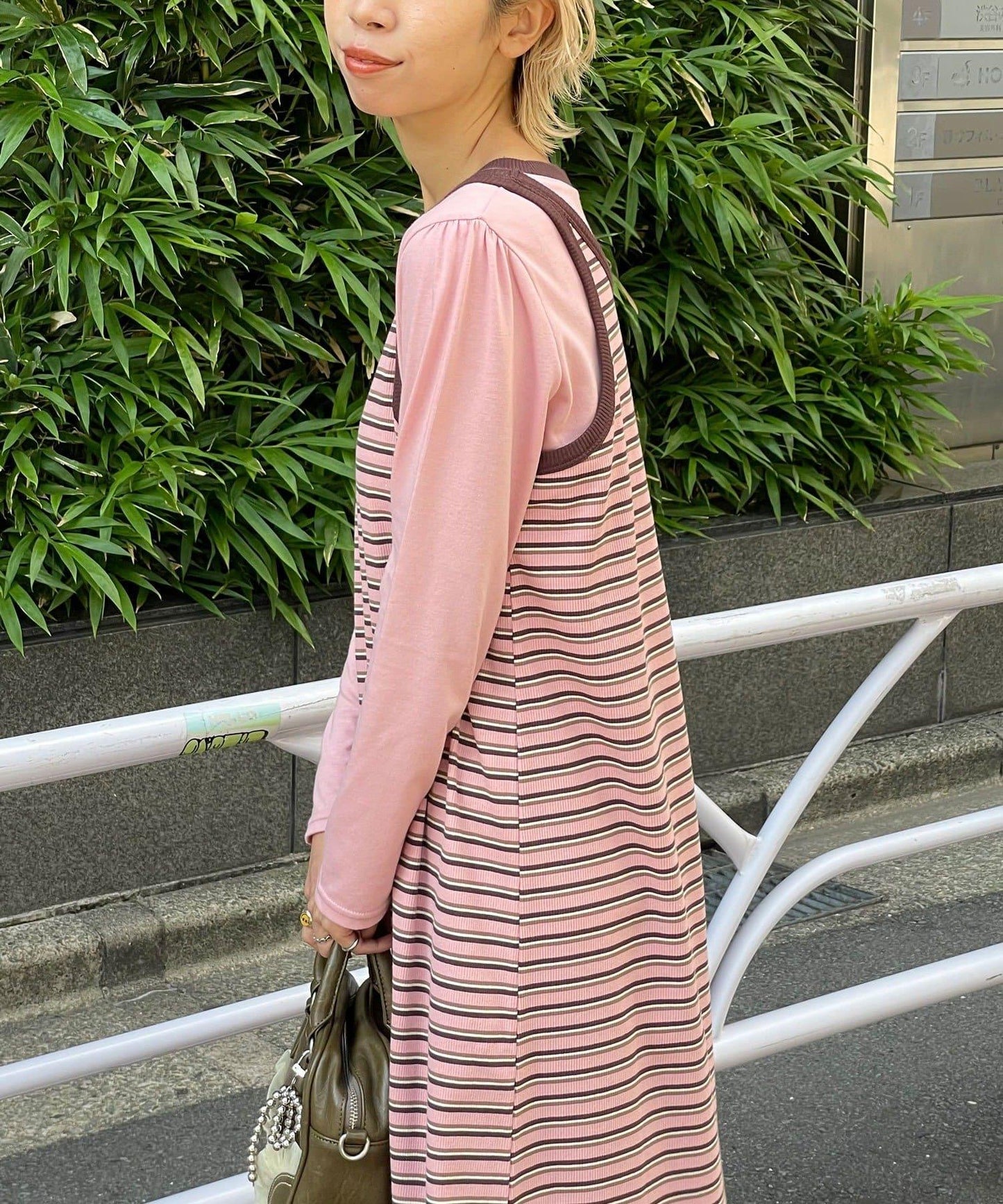 【Ciaopanic】帶內襯不對稱吊帶連衣裙