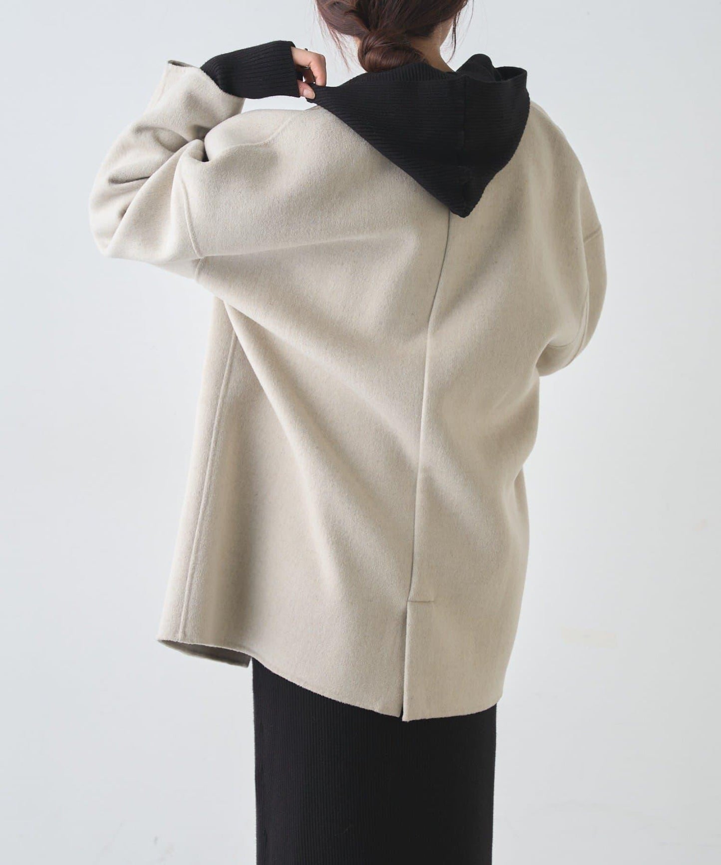 連帽拉鍊連衣裙