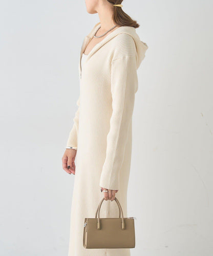 連帽拉鍊連衣裙