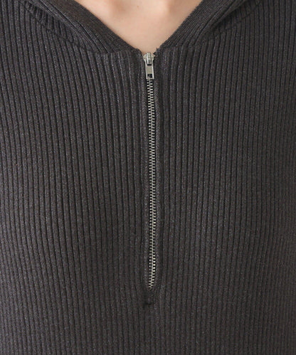 連帽拉鍊連衣裙