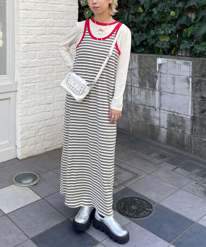 【Ciaopanic】帶內襯不對稱吊帶連衣裙