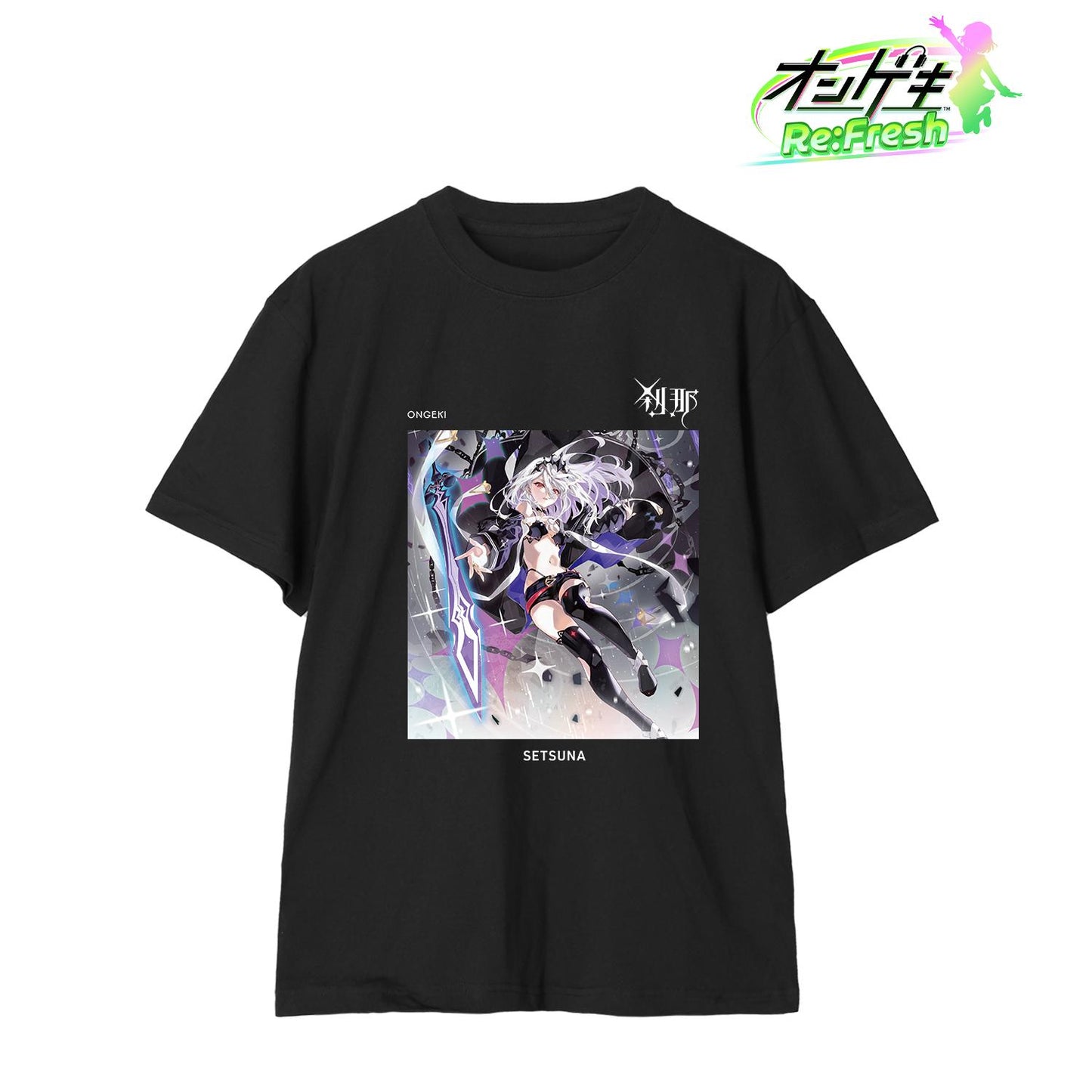オンゲキ Re:Fresh_(サイズ/XL)_剎那 Tee男女同款