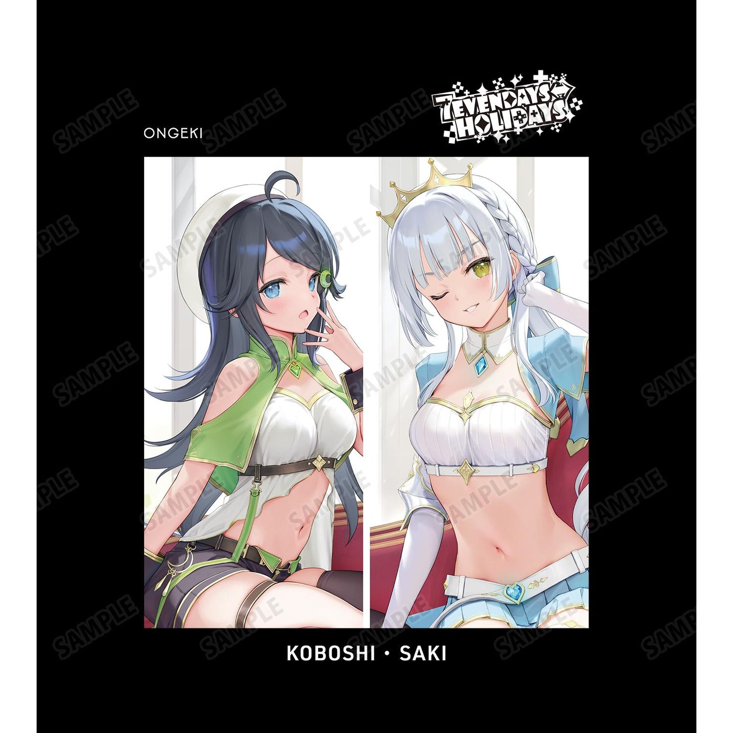 オンゲキ Re:Fresh_(サイズ/XXL)_7EVENDAYS⇔HOLIDAYS Tee男女同款