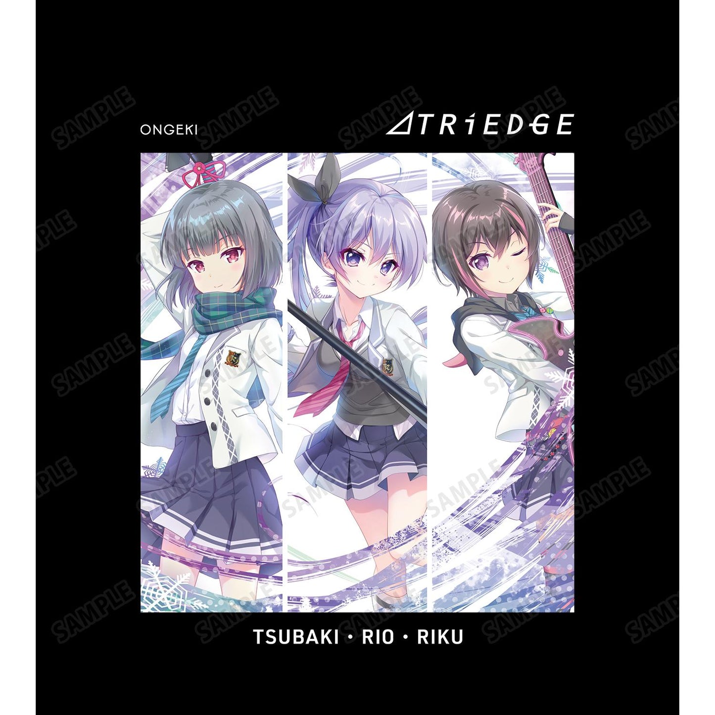 オンゲキ Re:Fresh_(サイズ/XXL)_⊿TRiEDGE Tee男女同款