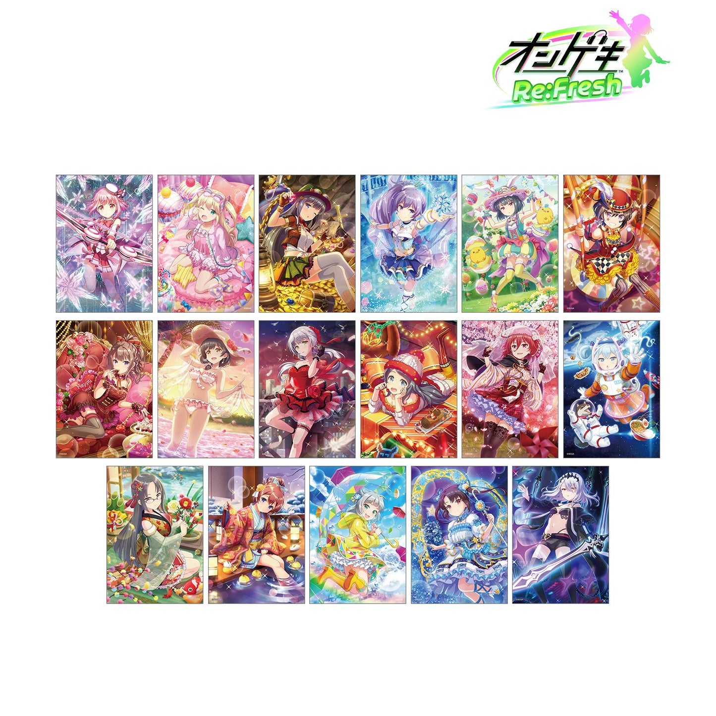 オンゲキ Re:Fresh_隨機寫真卡（單品/全套BOX）【BOX/17包入】