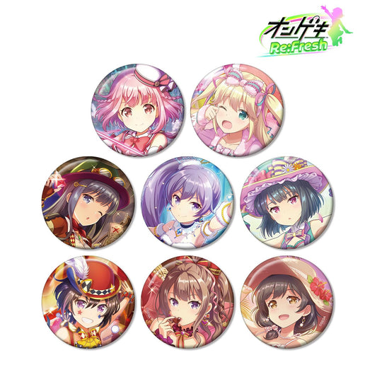 オンゲキ Re:Fresh_トレーディング徽章 ver.A（單位/全套BOX）【BOX/8包入】