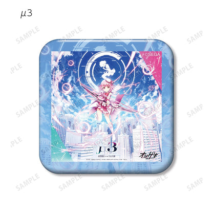 オンゲキ Re:Fresh_交易圓角方形徽章 ver.A（單位/全套BOX）【BOX/8包入】