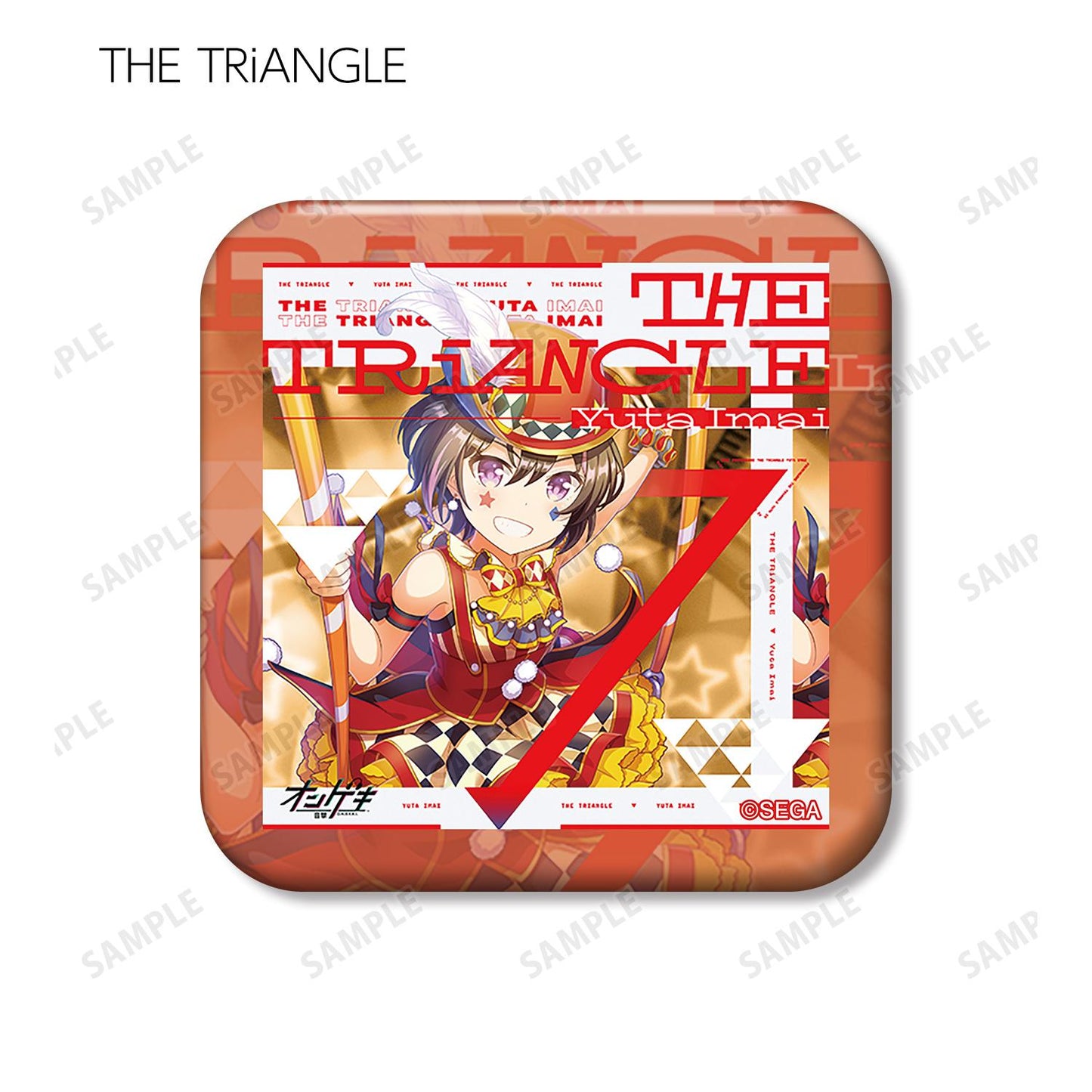 オンゲキ Re:Fresh_交易圓角方形徽章 ver.A（單位/全套BOX）【BOX/8包入】