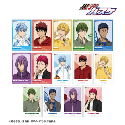 《黑子的籃球》全新繪製 運動假日ver. 隨機拍立得風格插畫卡（單品/全套BOX）【BOX/14包入】