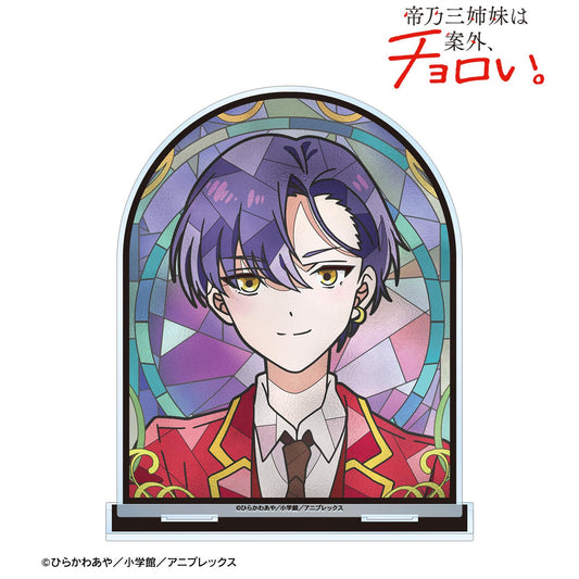 帝乃三姐妹其實意外地容易攻略。_帝乃一輝 Aure Glass 大號亞克力立牌