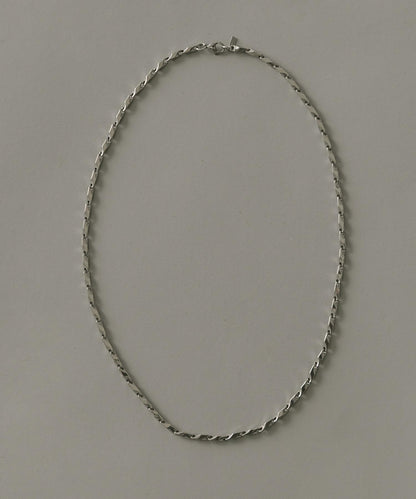 不鏽鋼扭紋設計鏈條項鍊