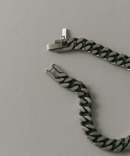 不鏽鋼啞光喜平鏈手鍊