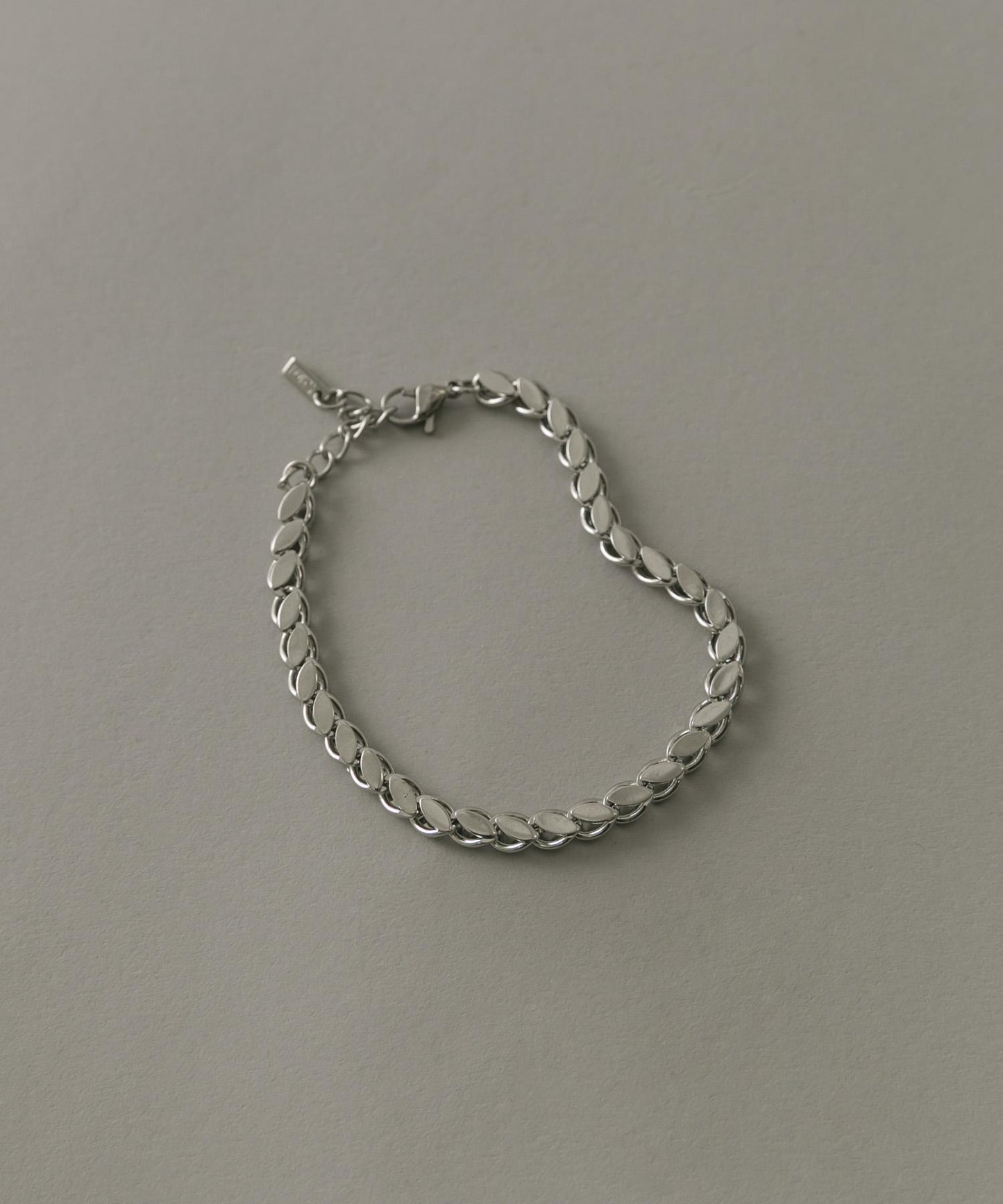 不鏽鋼樹葉造型鏈條手鍊