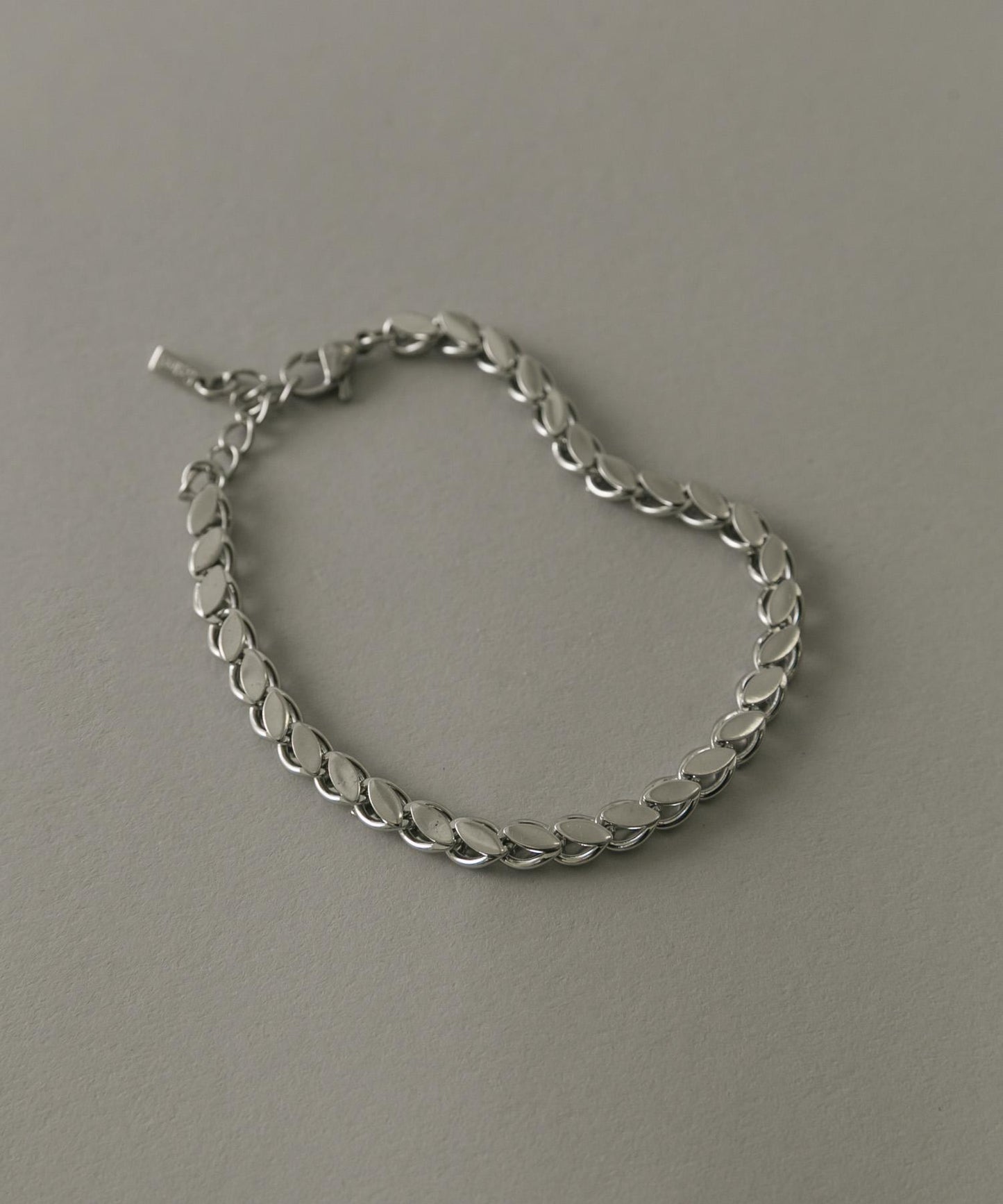 不鏽鋼樹葉造型鏈條手鍊