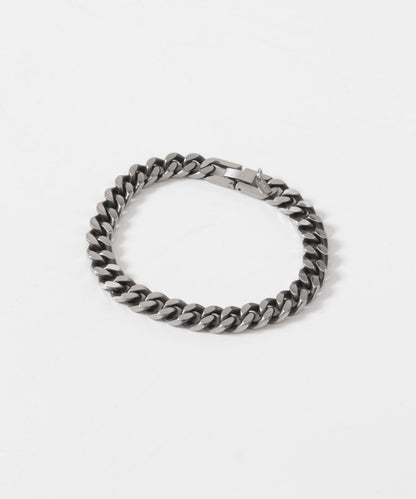 不鏽鋼啞光喜平鏈手鍊