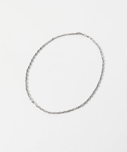 不鏽鋼扭紋設計鏈條項鍊