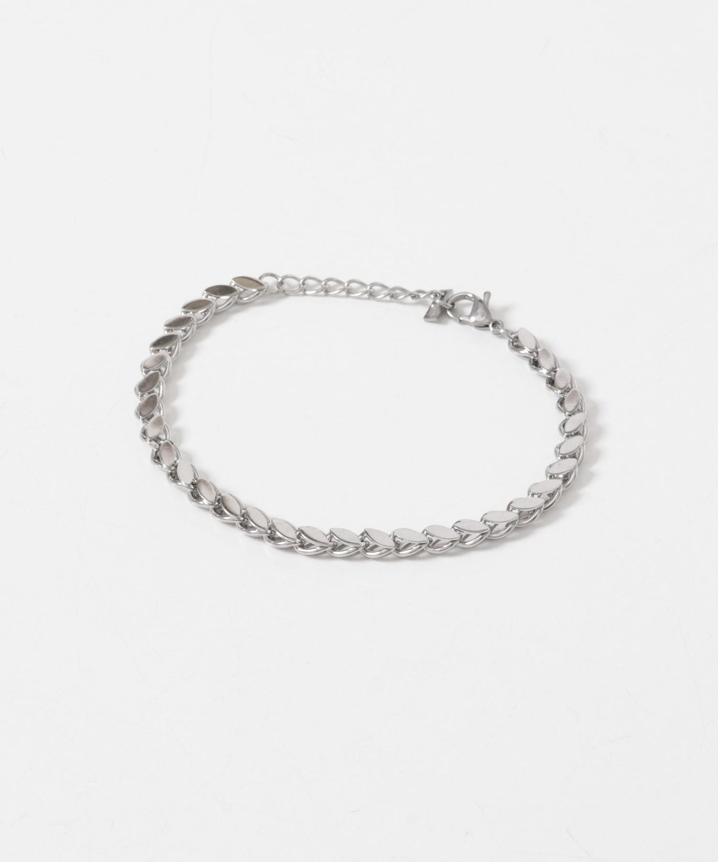 不鏽鋼樹葉造型鏈條手鍊