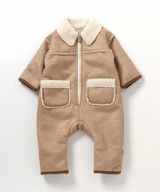 Bpop 羊羔絨連體衣