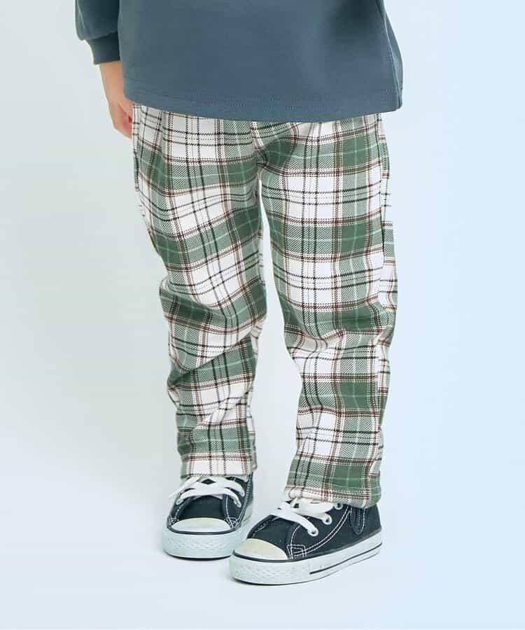 內襯搖粒絨/7天穿搭風格長褲 10分長度