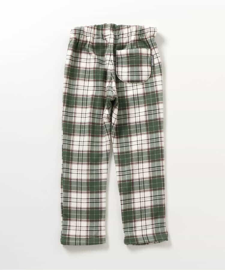 內襯搖粒絨/7天穿搭風格長褲 10分長度