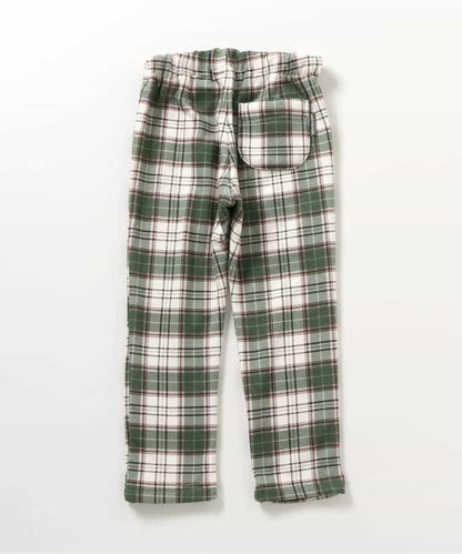 內襯搖粒絨/7天穿搭風格長褲 10分長度