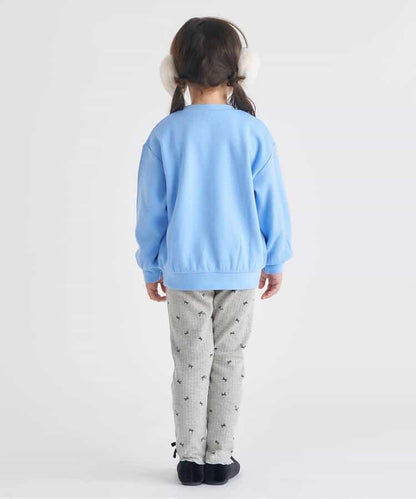 蝴蝶結內加絨羅紋打底褲/7days Style