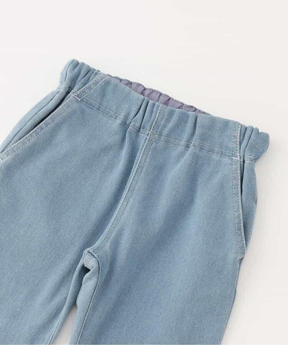 荷葉邊喇叭長褲 10分長度