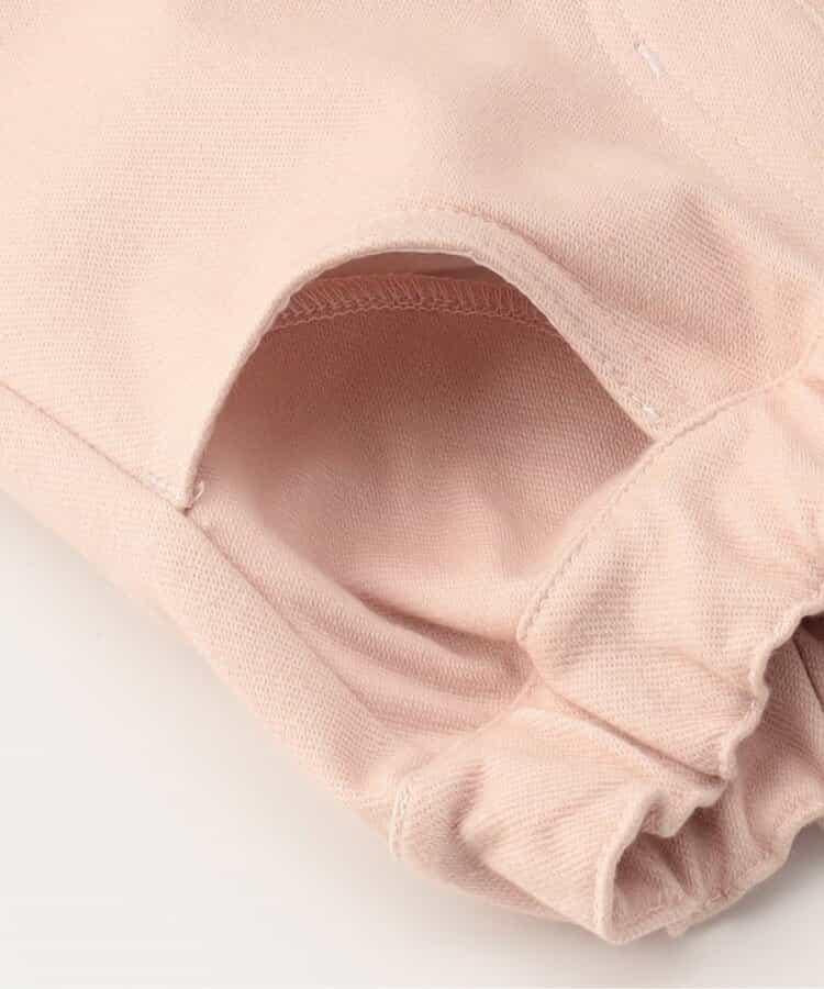 側邊蝴蝶結加絨喇叭褲 九分褲