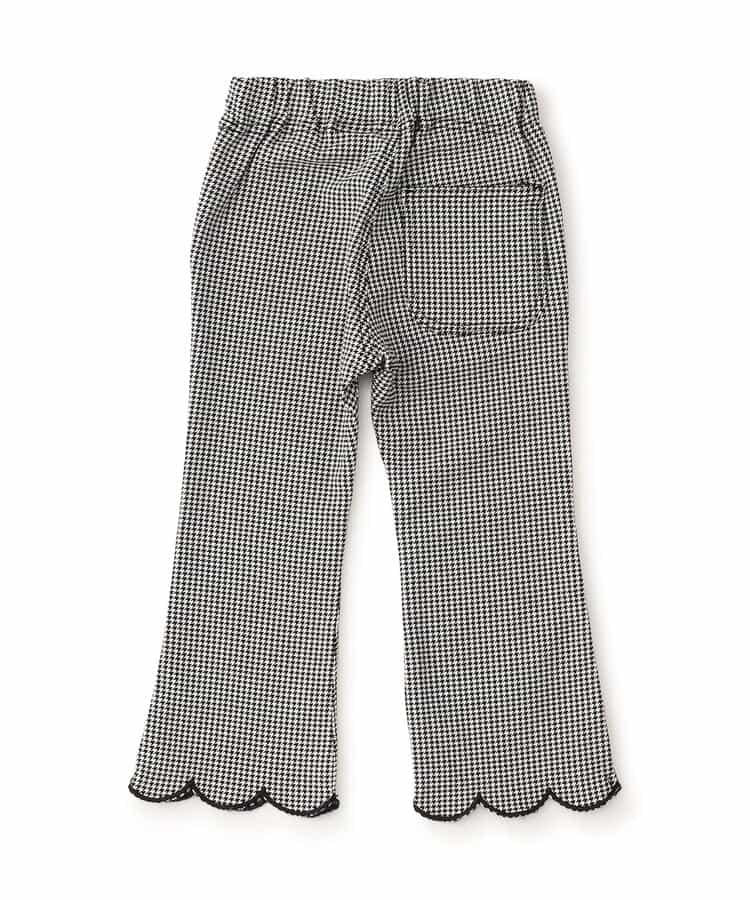 荷葉邊喇叭長褲 10分長度